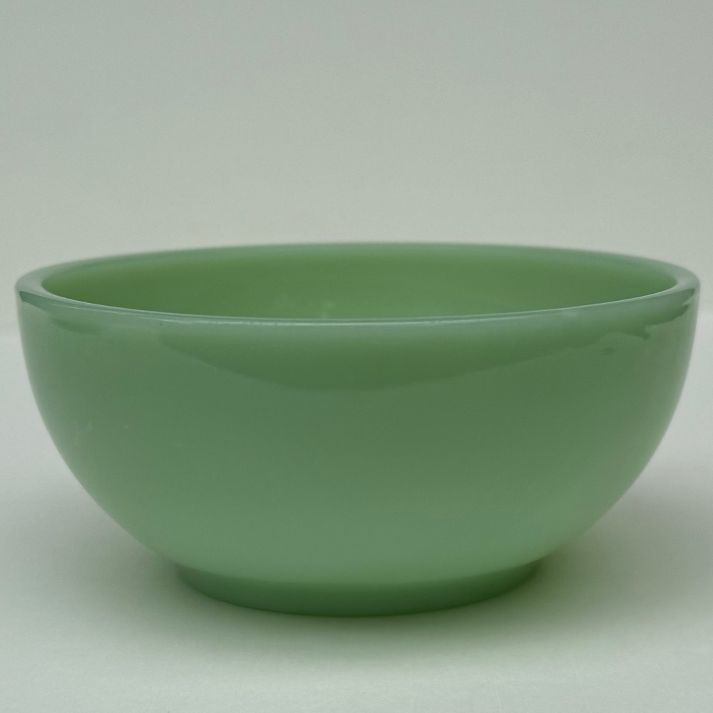 Chili Bowl - Fire King Oven Ware Jade Ite